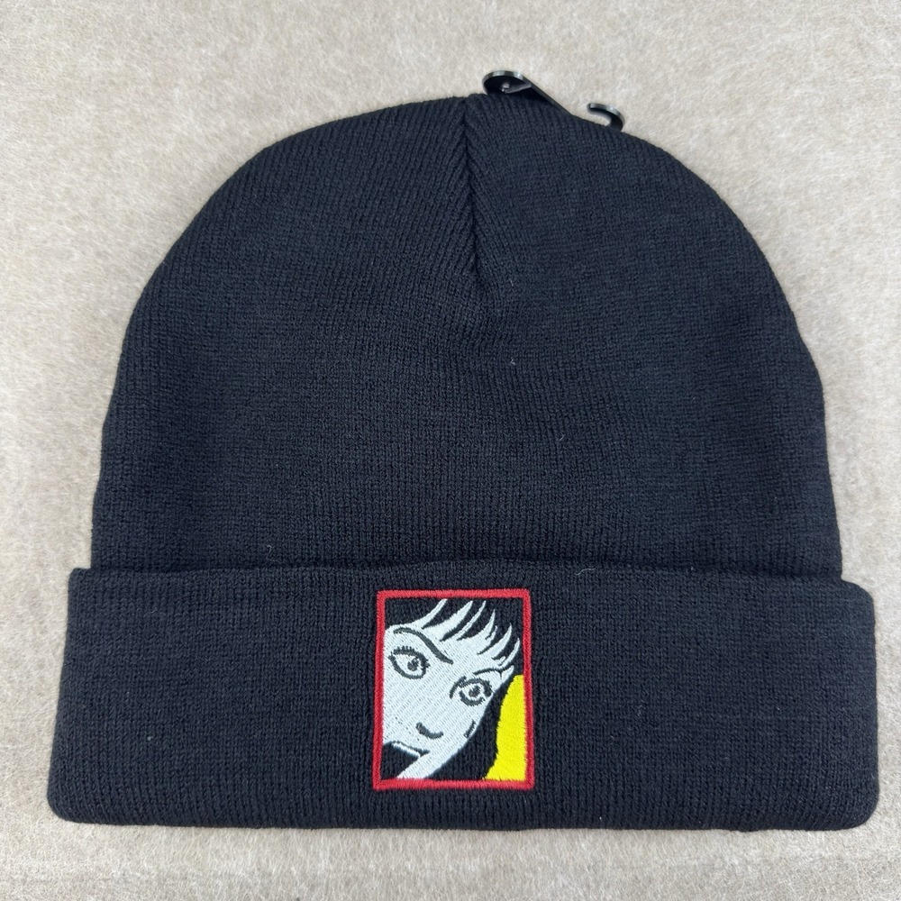 Junji‎ Ito Collection Crunchyroll Beanie Ripple Junction Black Hat Anime Horror